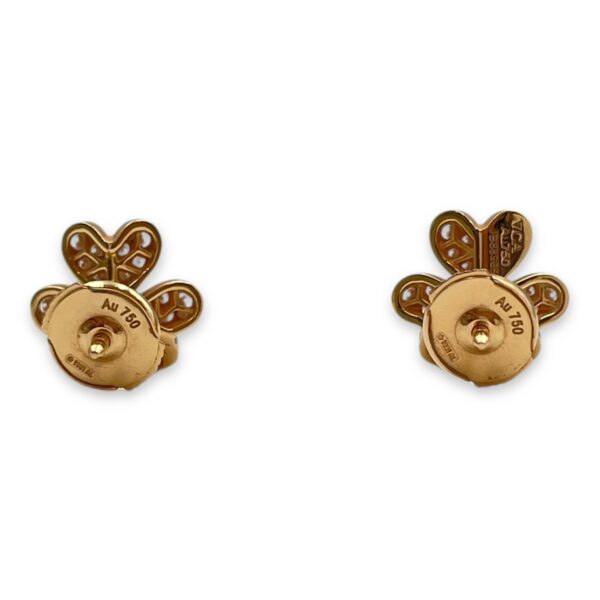 Frivole Mini Model Earrings in Rose Gold Hardware - Image 3