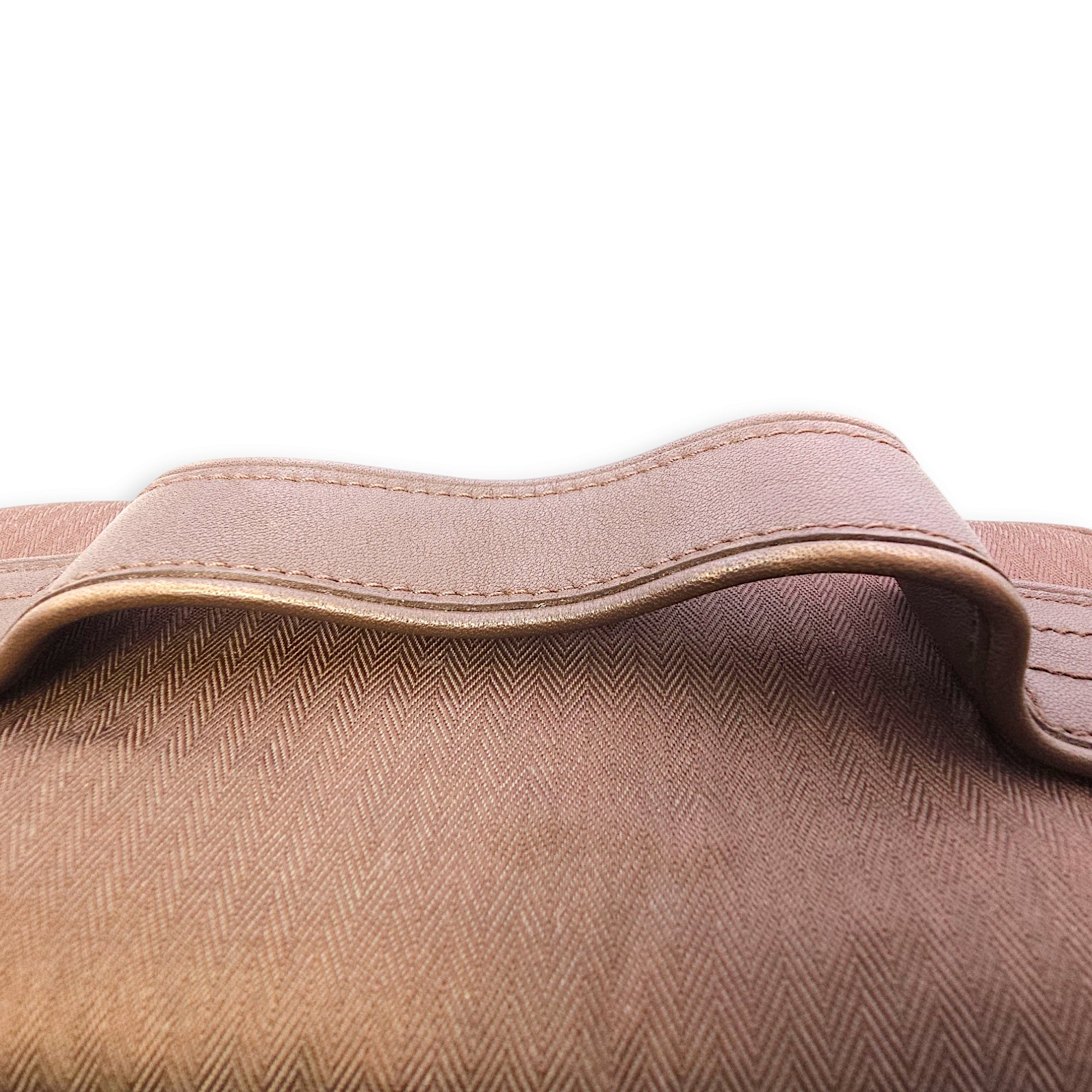 Acapulco Vanity Chocolate in Toile, Palladium hardware - Image 5