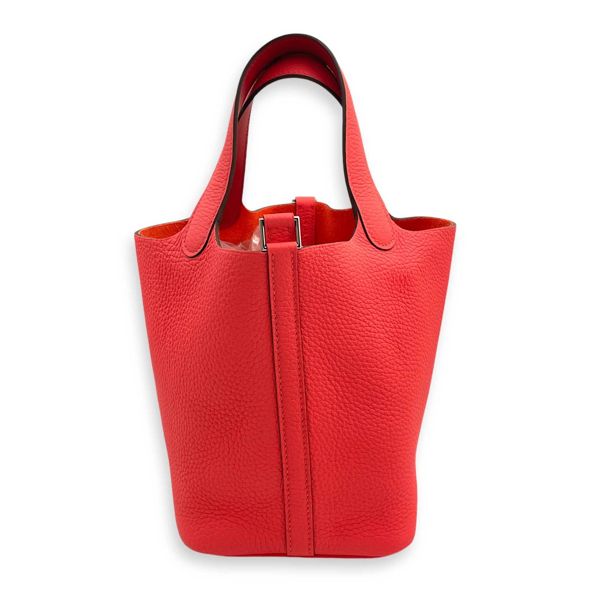 Carnets d'equateur Small White, Blue, Gold in Clemence, Palladium hardware - Image 3