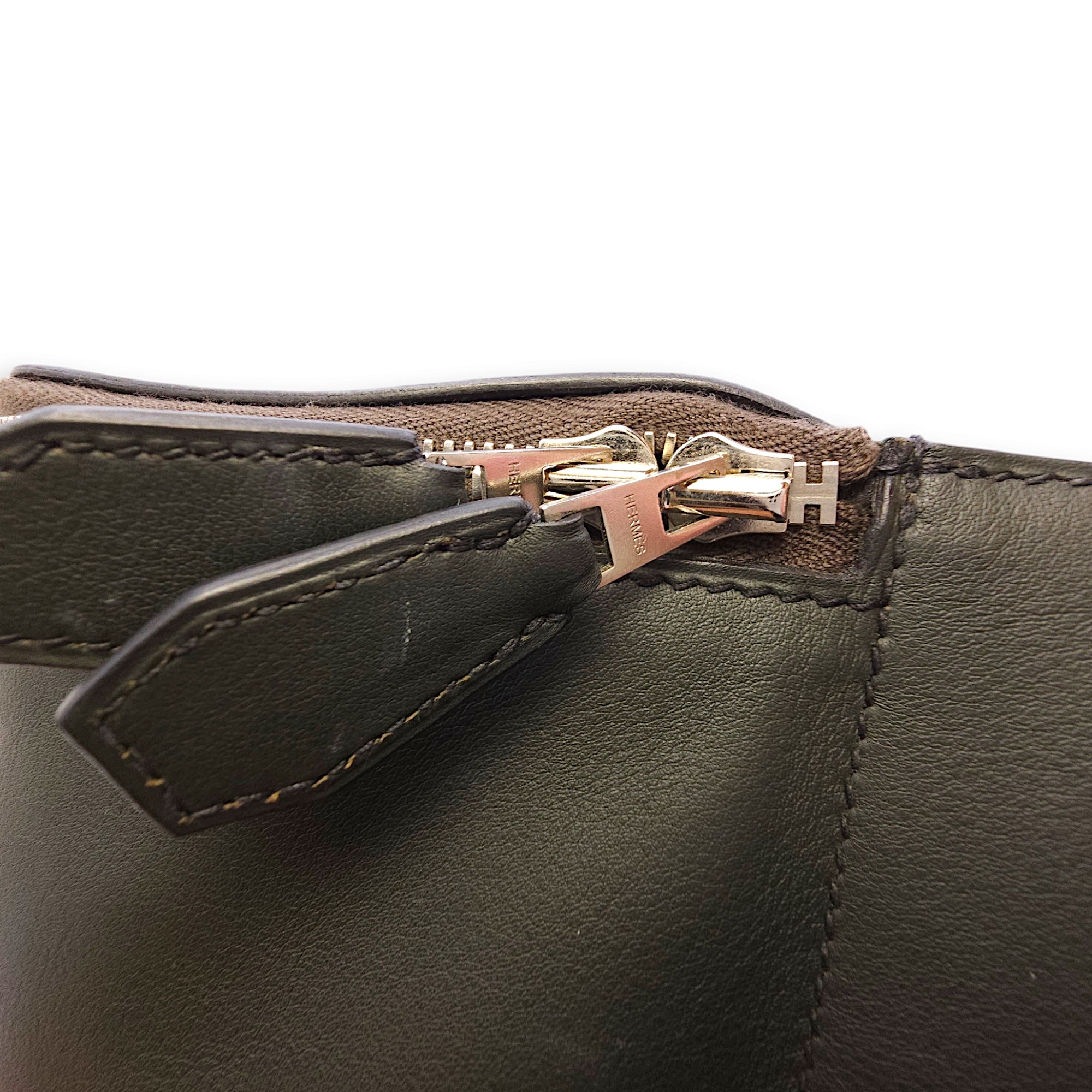 Chyslide Belt Bag GM Vert in Cristobal, Silver hardware - Image 10