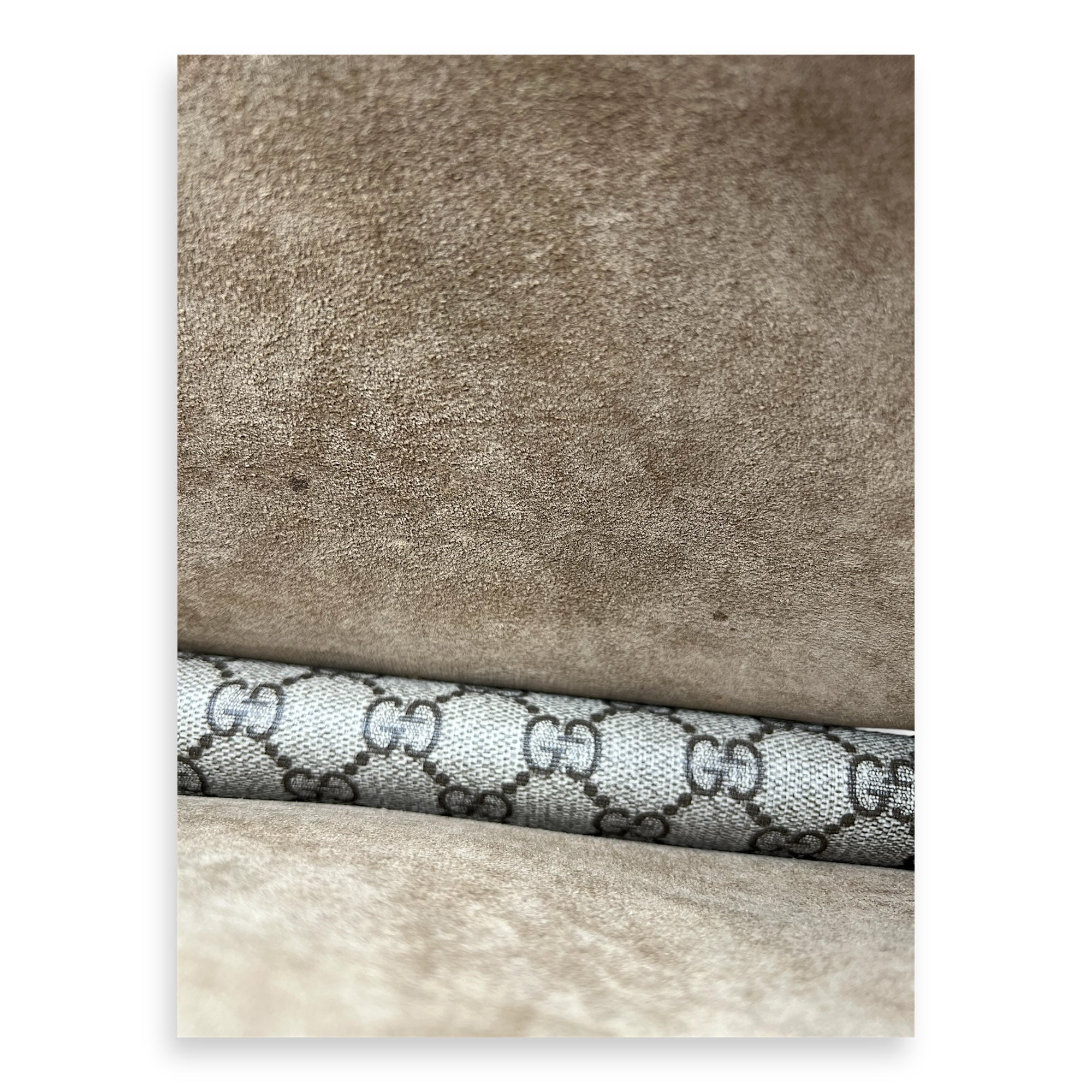 Dionysus Small Brown Shoulder Bag in Coated Canvas, Ruthenium hardware - Image 9