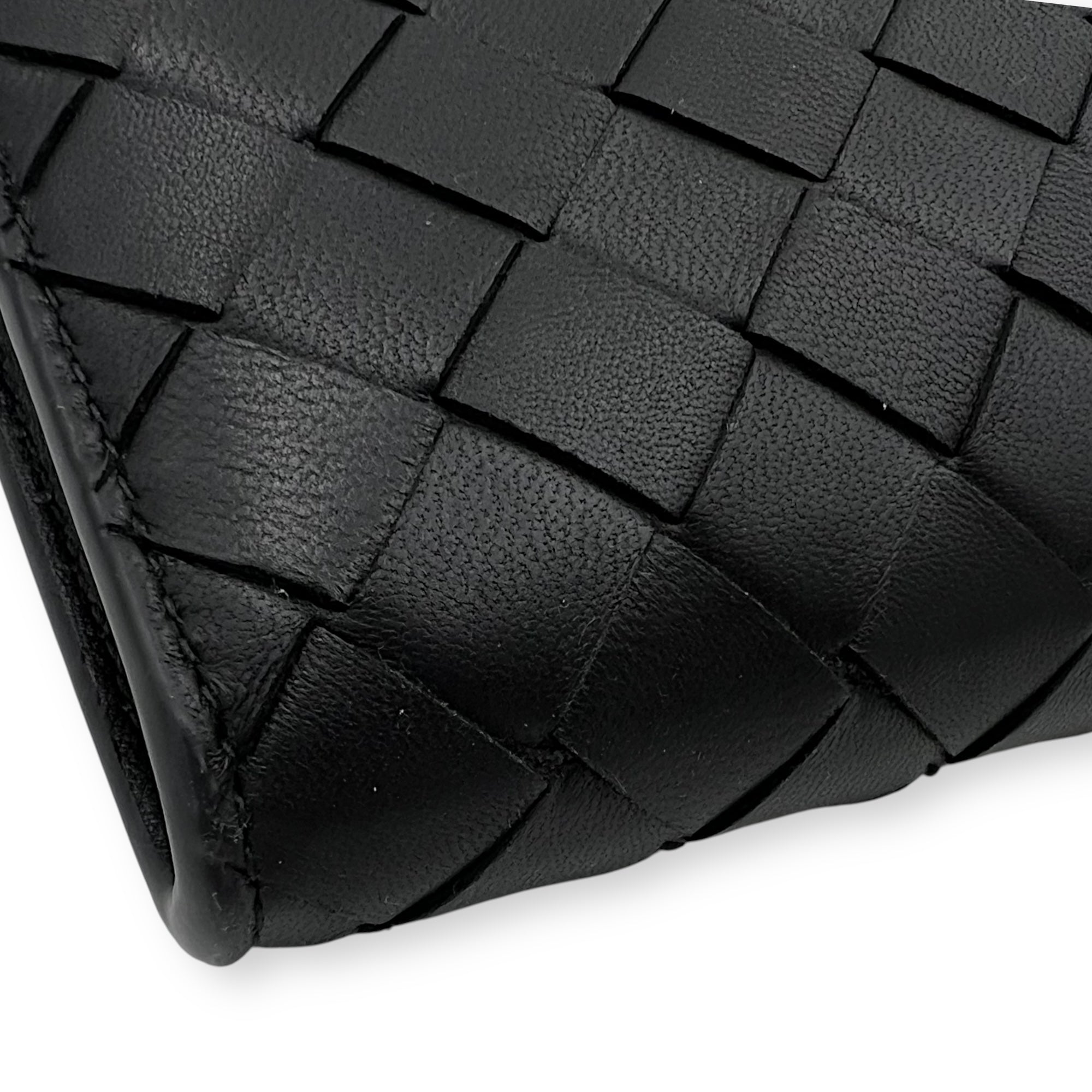 Andiamo Top Handle Bag Black in Lambskin, Gold hardware - Image 12