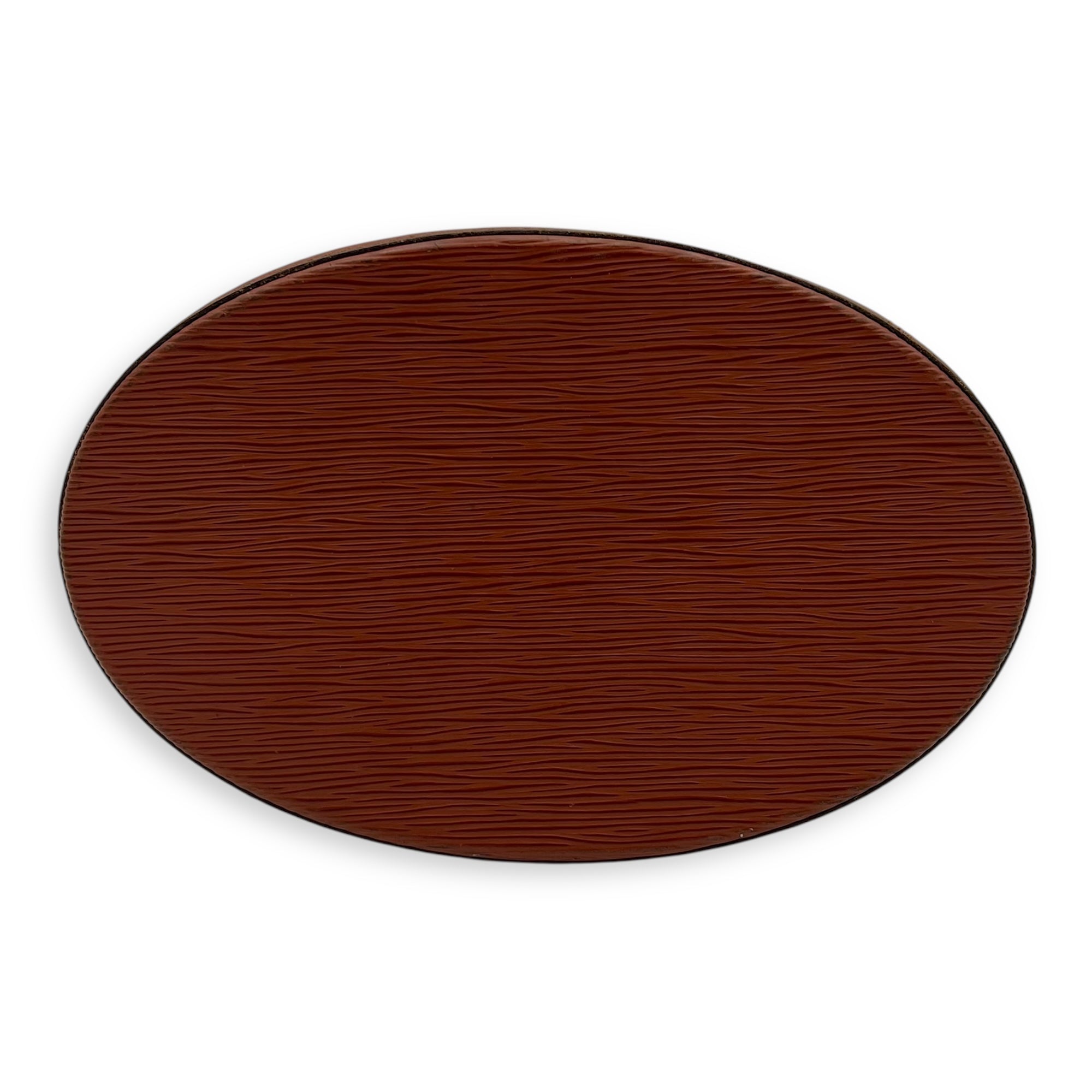 Cluny Shoulder Bag Brown in Epi Leather, Gold hardware - Image 6