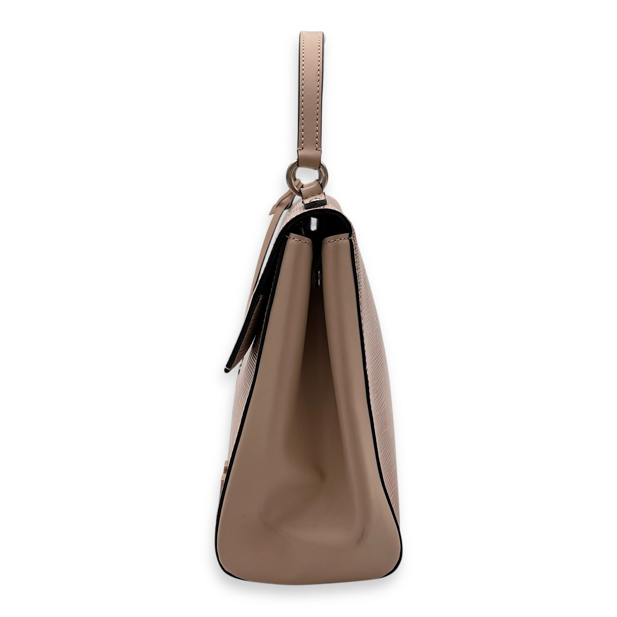 Cluny MM Top handle bag in Epi leather, Silver Hardware - Image 4